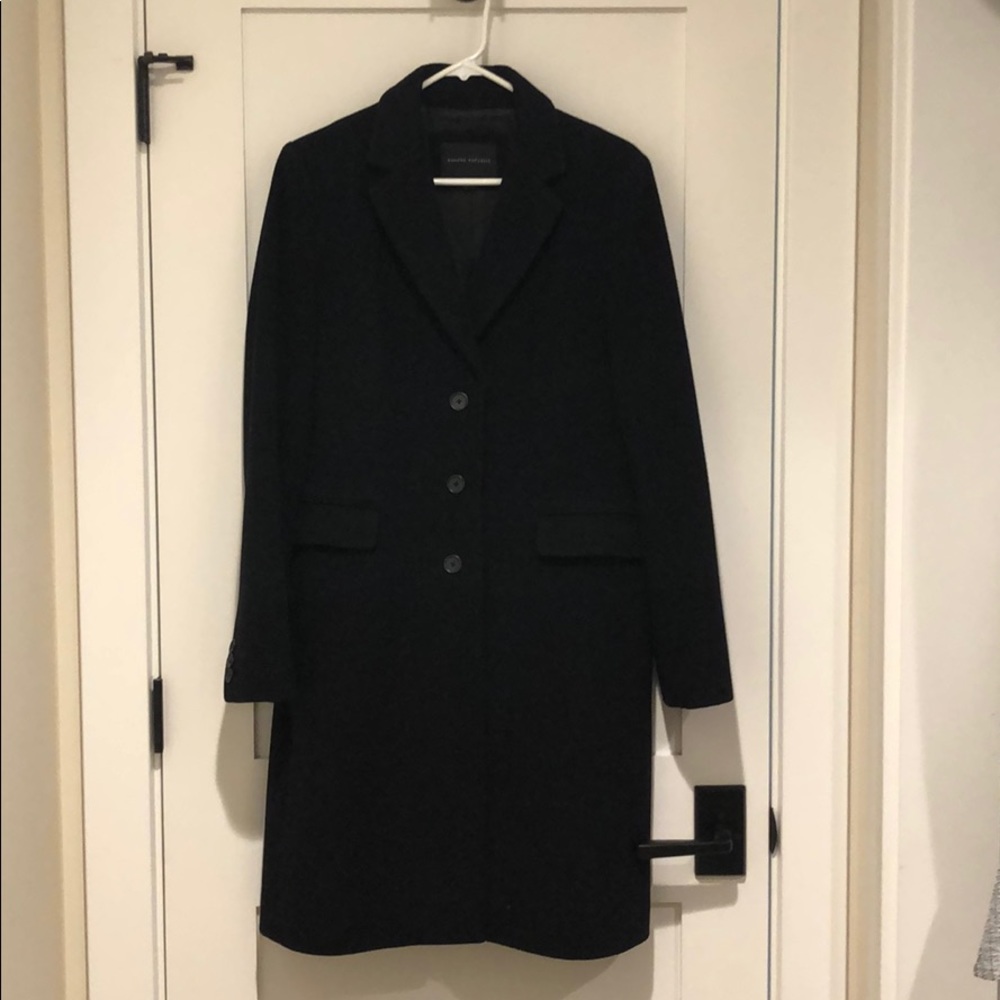 Black Wool Banana Republic Jacket
